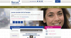 Desktop Screenshot of cms.oogziekenhuisfocuskliniek.nl